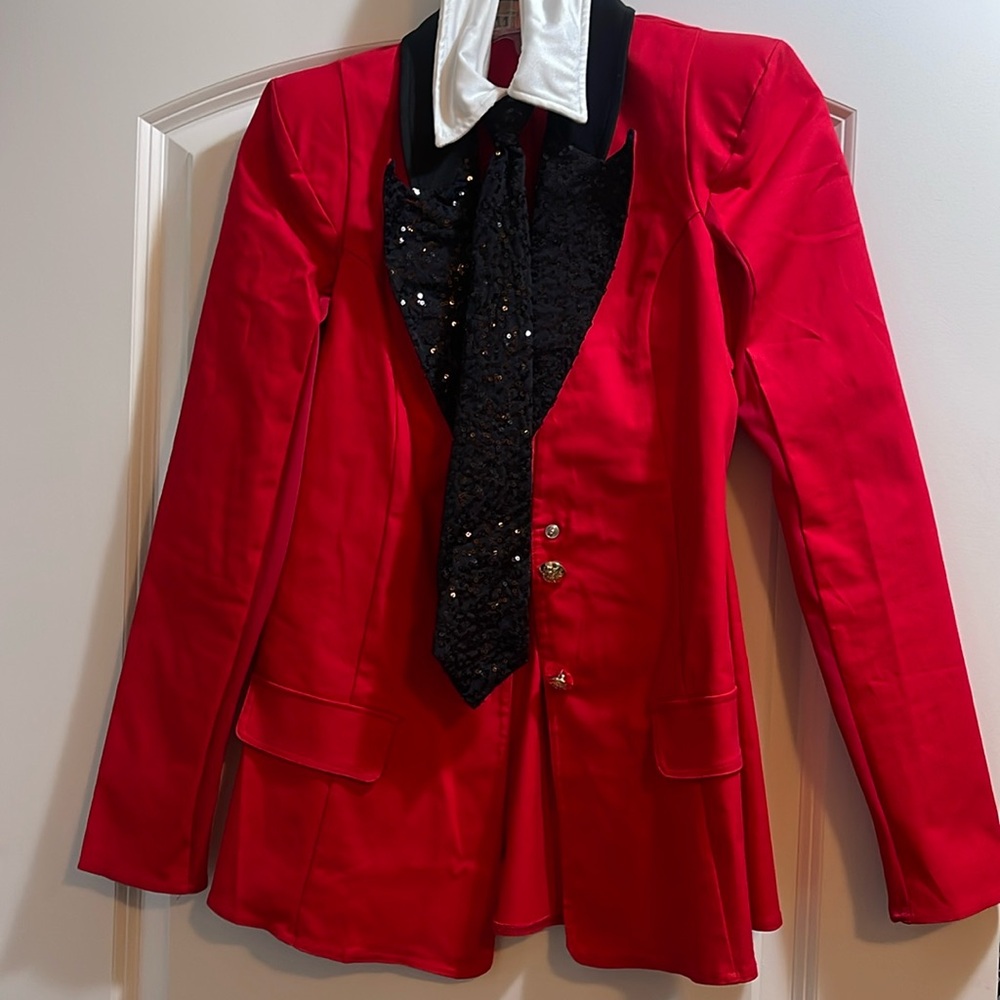 Weissman costume blazer with matching neck tie. Size SA.